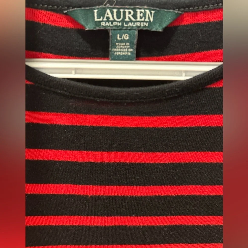 RALPH LAUREN Crew neck long sleeve Top | Pre-Loved - Picture 6 of 7